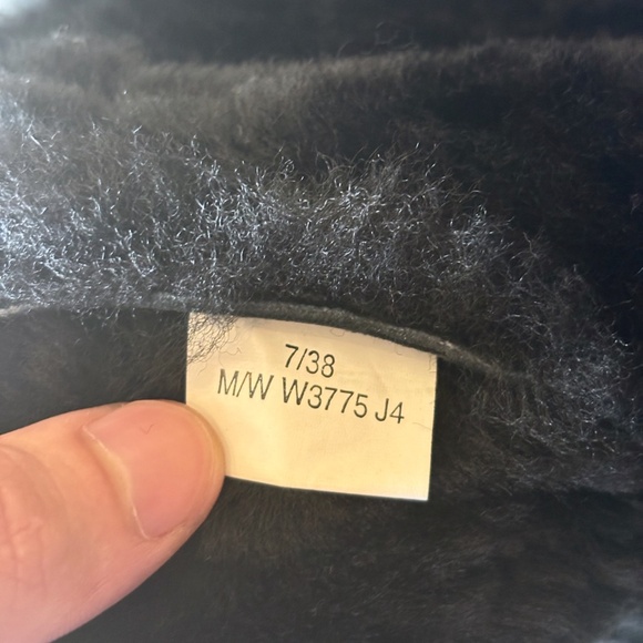 Born Black Leather Shearling Lined Riding Winter Boots - Picture 7 of 9